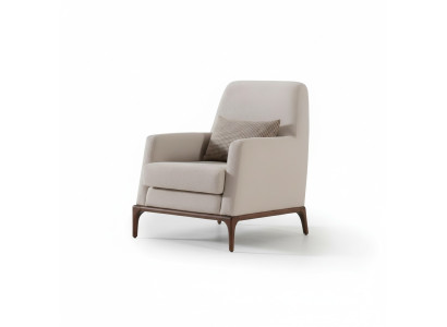 Design-sohva Nojatuoli Istuinsohva Pehmuste Luxus Tekstiili Yksi istuin uusi harmaa
