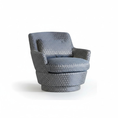 Luxus-nojatuoli Design-huonekalu Puu tekstiilillä Yksittäinensohva Lounge Club