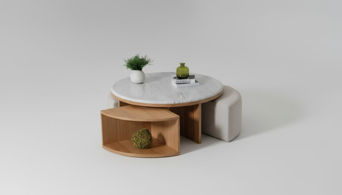 Olohuone sohvapöytä pöytä design huonekalu luksus sisustus moderni