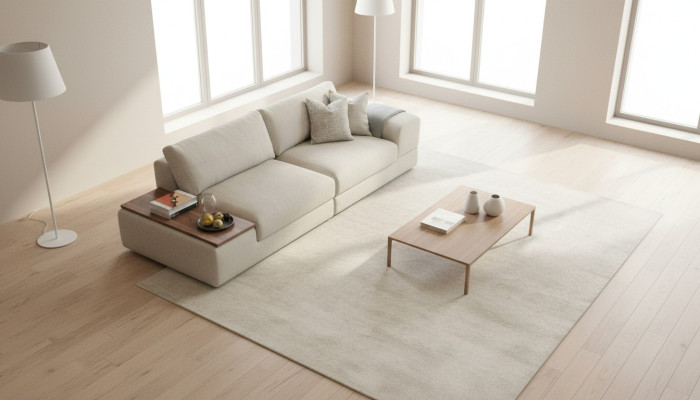 Sohva Luxus Olohuoneen Design 260cm Suuret sohvat 3 Istuinpaikkaa Harmaa Uusi