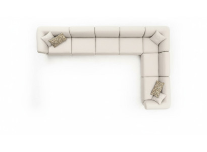 Kulmasohva Kulmagarnituuri Tyylikäs Kulmajuhtipaikka Pehmusteet Sofat L-muotoinen Sofa 495x315cm