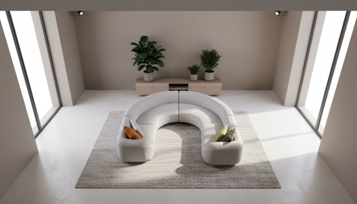 Graunes Kulmasohva U-muotoinen Moderni Istuinsohva Olohuoneensohva Designer