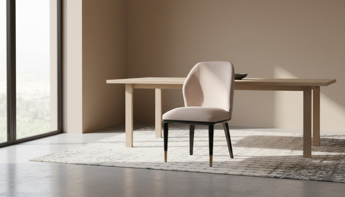 Luxus ruokailuhuoneen tuolit Keittiötuolit Modern Design tuolit Nojatuolit Beige Uusi
