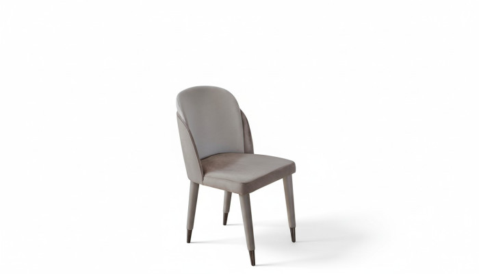 Vaaleanharmaat ruokailuhuoneen tuolit Keittiön tuolit Designer-istuimet Ruokailuhuonekalusteet
