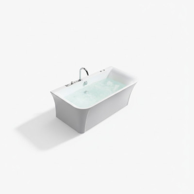 Badewanne Whirlwanne  Indoor Whirlpool Home Spa Weiß Wanne