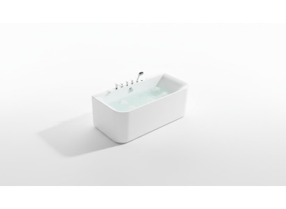 Kylpyamme amme spa-amme kylpyhuone 170x80 valkoiset akryylikylpyammeet hanaosat