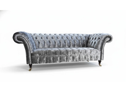 Suunnittele Chesterfield-sohva 3-istuttava sohva Verhoiltu sohva Olohuone Iso XXL