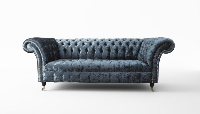 Malli Sofa 3-istuttava sova verhoiltu sohva kangas olohuone tekstiili sohvat