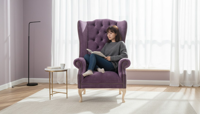 Korvaustuoli Designer Tekstiili 1 Istuttava Sohvatyyny Chesterfield Istuin