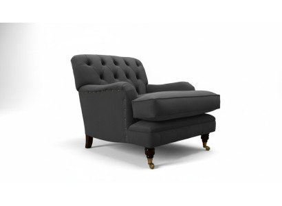 Chesterfield Istuinkaluste Nukkumissohva Tyyny 1-Paikkainen Design Tekstiili Uusi