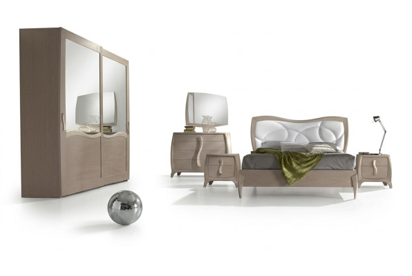 Bett 2x yöpöytää 6-osainen makuuhuonekokonaisuus moderni design luksus huonekalut uusi