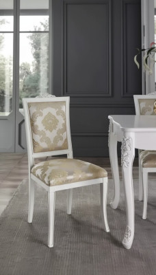 Luxus Design Pehmustettu Tuoli Tuolit Istuin Ruokailuryhmä Kiinteä Puu Design Uusi