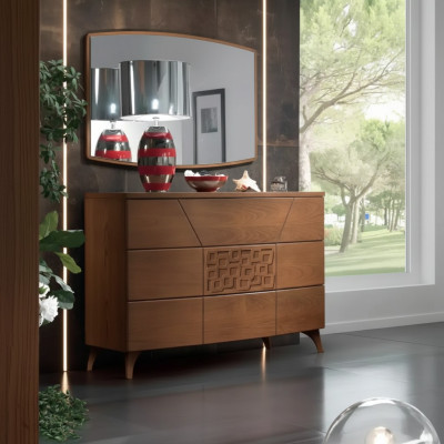 Makuuhuoneen setti lipasto peili luxury kokonaisvaltainen moderni lipastot 2 kpl