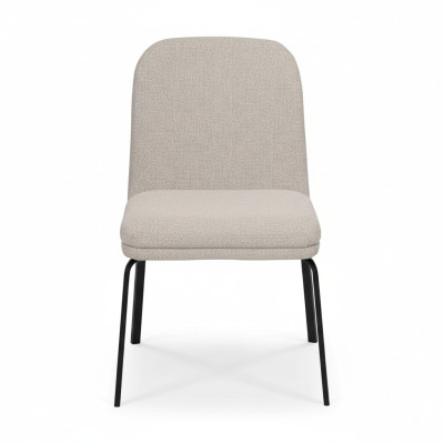 Moderni valkoinen metallituoli designer ruokailuhuonekalut tyylikäs yksistuttava