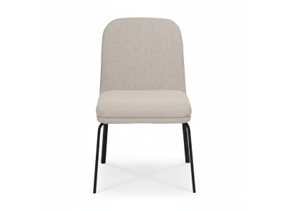Moderni valkoinen metallituoli designer ruokailuhuonekalut tyylikäs yksistuttava