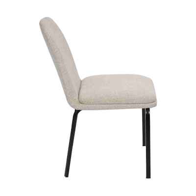 Valkoiset nojatuolit Designer 2x Ruokailutuolit Modernit keittiötuolit