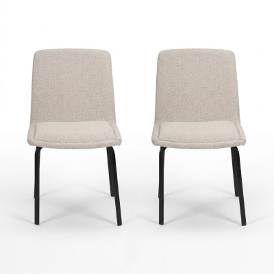 Valkoiset nojatuolit Designer 2x Ruokailutuolit Modernit keittiötuolit