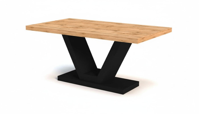 Ruokapöytä Pöytä Luksus Ruokailuhuone Olohuone Puu Design Pöydät Uusi 160 cm