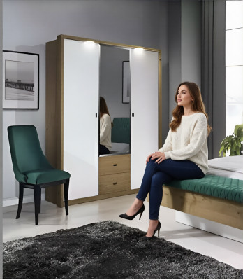 Vaatekaappi moderni huonekalut makuuhuoneen kaapit luxuskaappi design