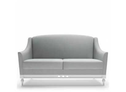 Sohva 2-paikkainen sohva design-luksus tekstiili puu pehmuste kaksipaikkainen sohva