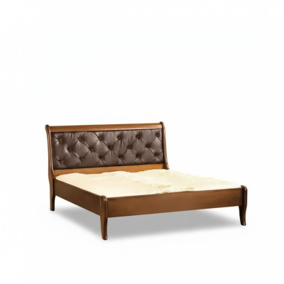 Luxus makuuhuoneen sänky design pehmustettu kaksoishotellisängyt Chesterfield