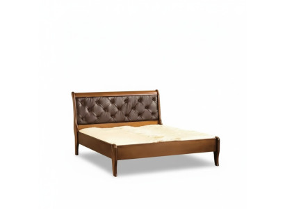 Luxus makuuhuoneen sänky design pehmustettu kaksoishotellisängyt Chesterfield