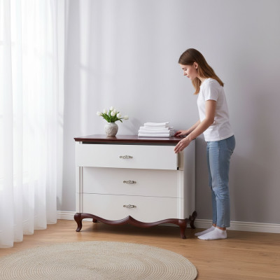 Kommode Buffetti Puukaappi Tarjoilupöytä design-luksus huonekalut Uusi