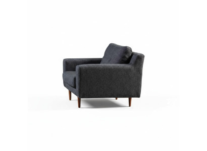 Harmaa olohuoneen nojatuoli designer yksipaikkainen luksus 1-paikkainen 2-osainen