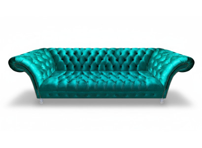 Chesterfield Luxus Modern Kolmen Istuttava Soofa Designer Olohuone Uusi
