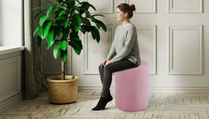 Rosa jakkari luxusjakkari moderni tyyli uusi istuin olohuone