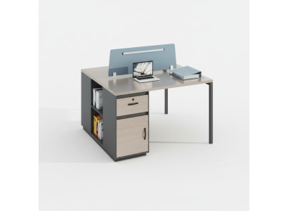 Teppich Grau-Weiß Kunstfaserteppich Kurzflor Wohnzimmer Designer Teppiche