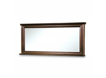 Klassinen muotoilija Aito puu kehys XXL peili 157x71 Peili - Malli W-L1
