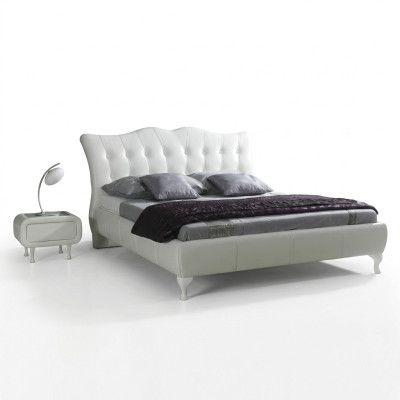 Bett Chesterfield - Tyynyvetoisen sängyn luksusmalli, kaksoismakuuhuoneen design-sänky, uusi sänky