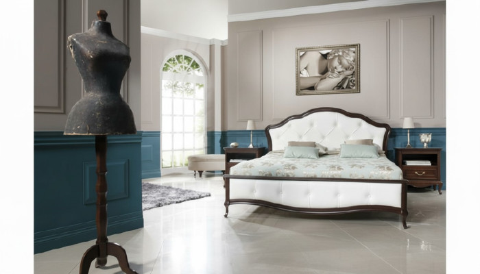 Bett Ehebett Doppelbett Lederbett Doppelbett Betten Echtleder Vollleder    Vuode Parivuode Kaksivuode Nahkavuode Kaksivuode Vuoteet Aitnahka Täysnahka