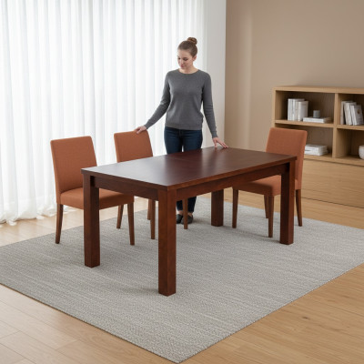 Klassinen kulmapöytä, luksus XXL 80x140 cm, liukupöytä 80x180 cm