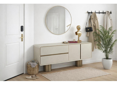 Italialainen sininen design-sohva 4 hengelle