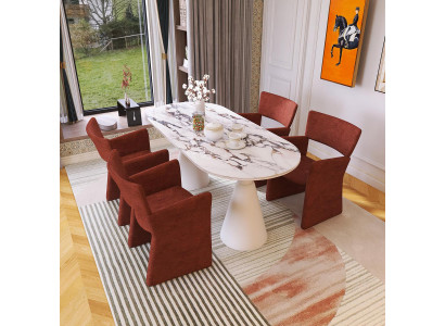Tyylikäs beige ja harmaa buffet modernilla hyllyllä ja suljetuilla säilytystiloilla