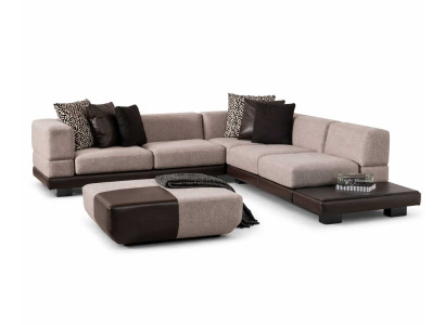 XXL Iso Sohva Chesterfield 245cm Verhoilu Sohvat 4 Henkilölle Nahka Kankaita #316