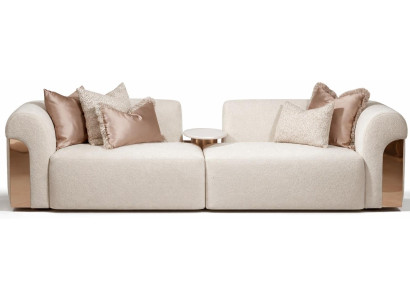 2x Korvasohva TV 1 Hengen Sohva Pussitus Setti Uusi Chesterfield