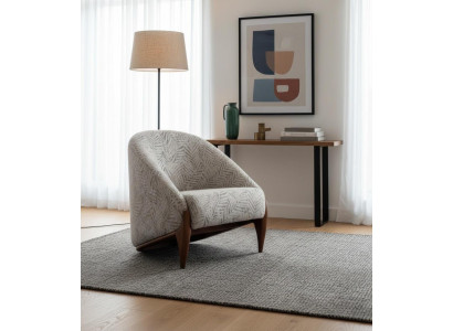 Wohnzimmer Elegant Sessel Modernes Polstermöbel Komfortabel Polstersessel