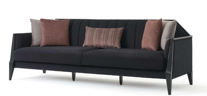 Wohnzimmer Set 3+3+1 Sitzer Luxusmöbel Couchtisch Komfortabel Sofagarnitur