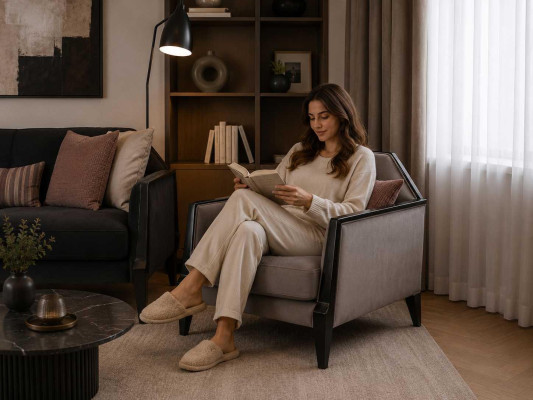 Wohnzimmer Elegant Sessel Komfortabel Modernes Polstermöbel Polstersessel