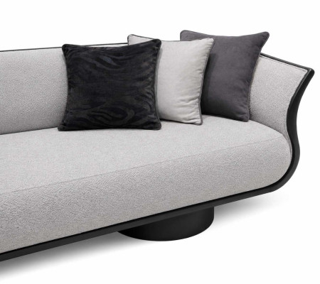 Wohnzimmer Sofa Set 3+1 Sitzer Designer Couchtisch Komplettes Beistelltisch