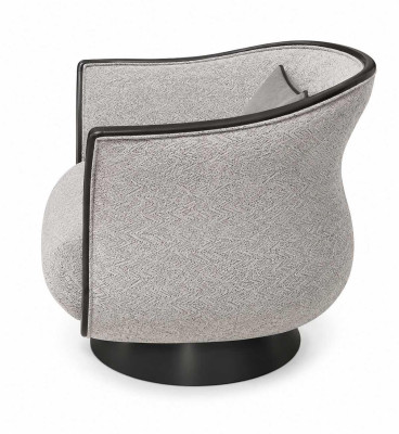 Wohnzimmer Sessel Moderner Design Grau Polstermöbel Polstersessel