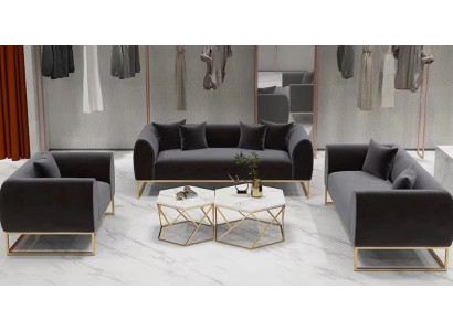 2x Yöpöytä 3-os. Makuuhuoneen Setti Designer Luksus Sängyt Täydellinen