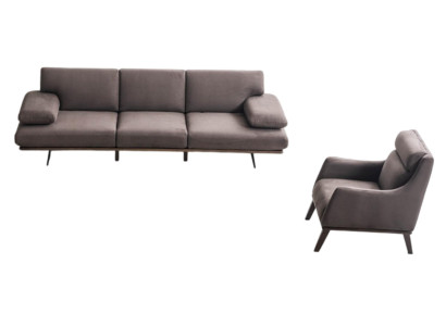 XXL Iso Sohva Chesterfield Verhoilu 3 Hengen Istuinryhmä Nahka Tekstiili Vihreä