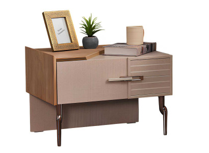 Veranda nojatuoli pehmustettu yksittäistuoli kangas moderni beige