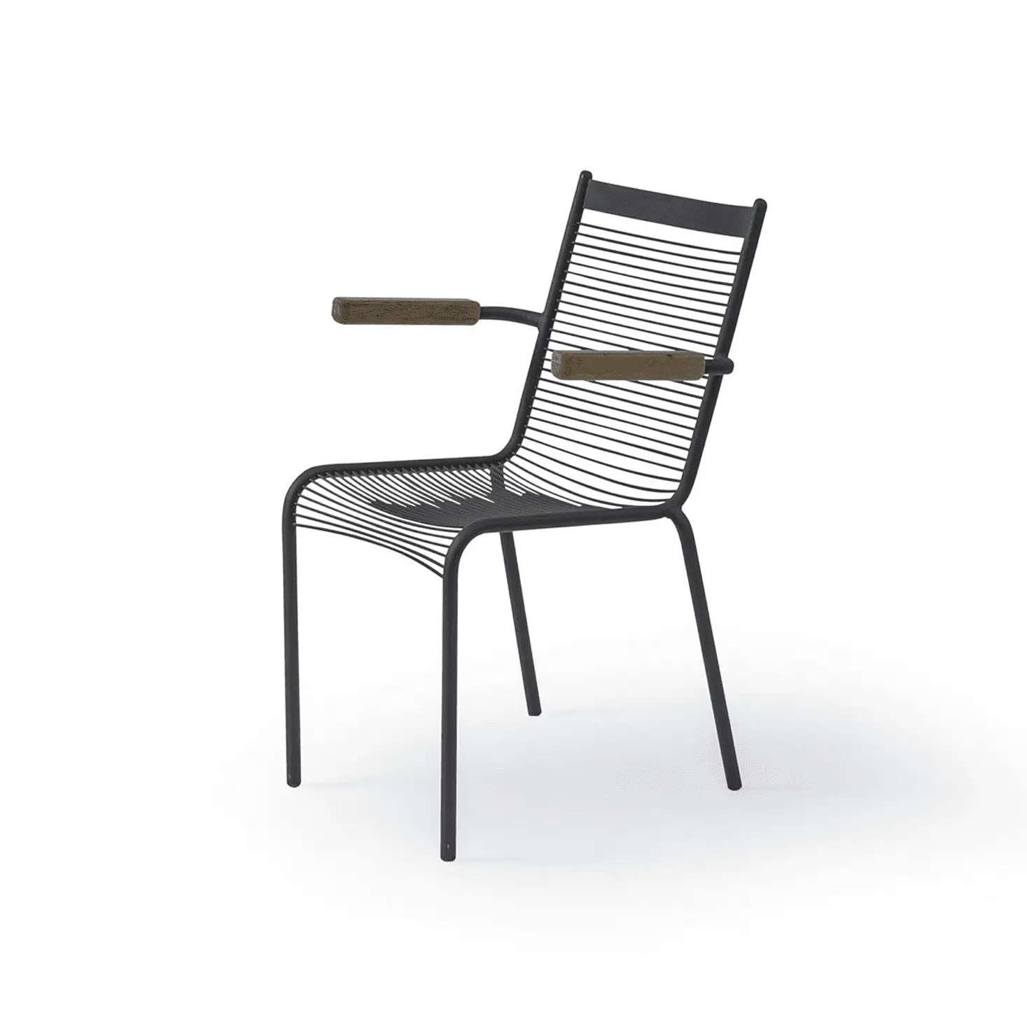 minimalistinen rautatuoli